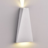 Aplique pared Led Pyramid 6w Gris 2 caras - 1