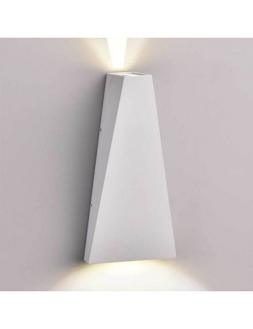 Aplique pared Led Pyramid 6w Gris 2 caras - 3