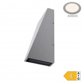 Aplique pared Led Pyramid 6w Gris 2 caras - 5