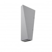 Aplique pared Led Pyramid 6w Gris 2 caras - 6