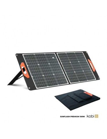 Panel fotovoltaico PORTATIL PLEGABLE 100W SUNFLASH 100 - 1