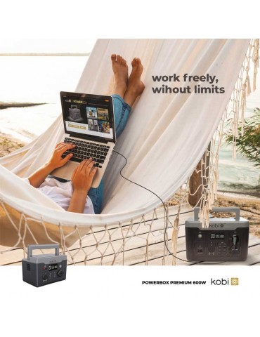 ESTACION ENERGIA SOLAR PORTATIL POWER BOX 600W PREMIUM - 8