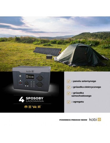 ESTACION ENERGIA SOLAR PORTATIL 1000W POWER BOX PREMIUM - 10
