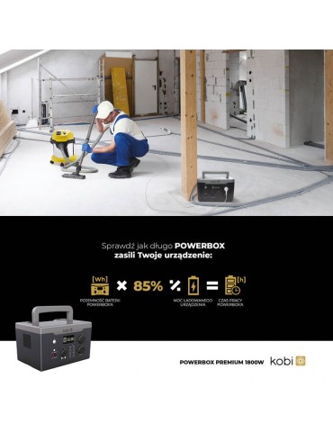 ESTACION ENERGIA SOLAR PORTATIL 1000W POWER BOX PREMIUM - 12