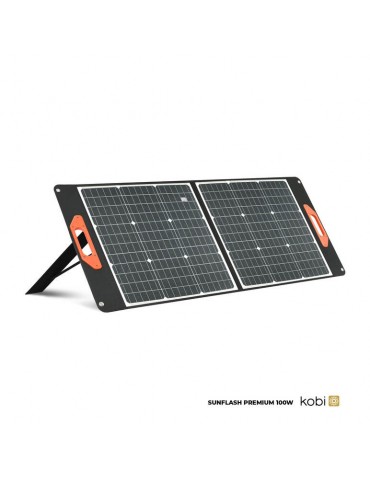 PANEL SOLAR PORTATIL PLEGABLE 100W SUNFLASH - 7