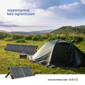 PANEL SOLAR PORTATIL PLEGABLE 100W SUNFLASH - 9