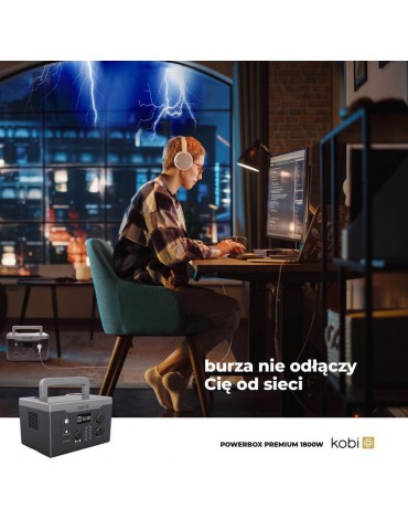 ESTACION ENERGIA SOLAR PORTATIL 1800W POWER BOX PREMIUM - 7