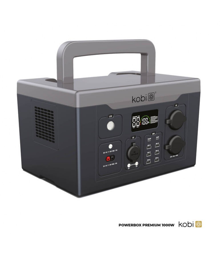 ESTACION ENERGIA SOLAR PORTATIL POWER BOX 600W PREMIUM - 1