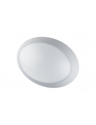 Plafón Sofía LED Oval gris claro