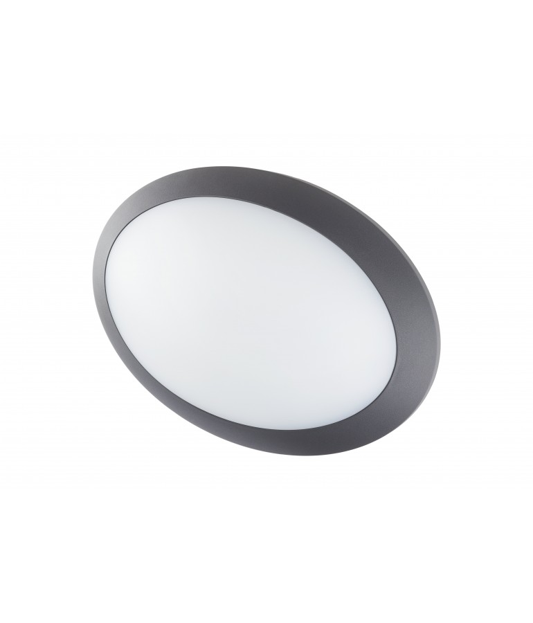 Plafón Sofía LED 16w Oval antracita