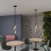 Lámpara colgante 3 Caídas diseño italiano CARLA 3 - 22