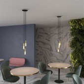Lámpara colgante 3 Caídas diseño italiano CARLA 3 - 18