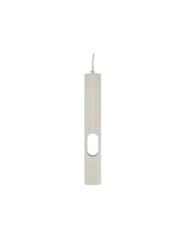 Lámpara colgante Tubo blanco Vista 40cm GU10 - 7