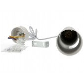 Lámpara colgante Tubo blanco Vista 40cm GU10 - 3