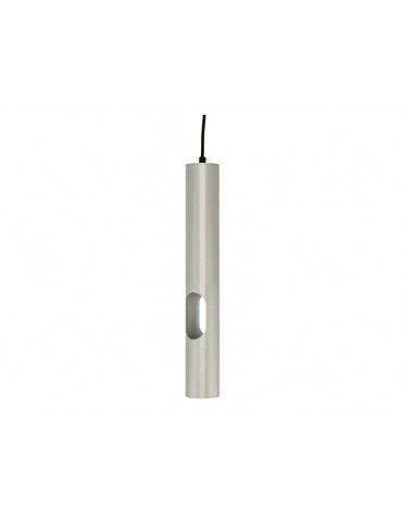 Lámpara colgante Tubo Plata Vista 40cm GU10 - 5