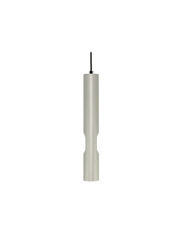 Lámpara colgante Tubo Plata Vista 40cm GU10 - 6