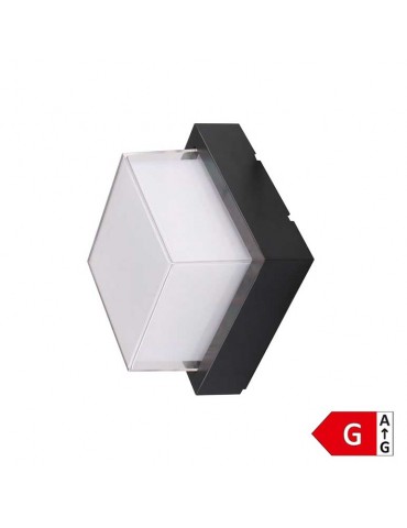 Aplique pared Led 15W cuadrado exterior IP65 - 5