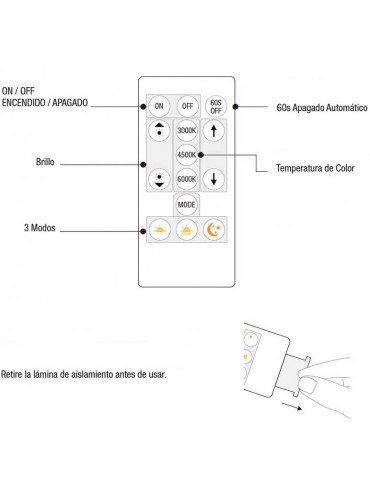 Controlador LED CCT Smart Wi-Fi BLE con Mando a distancia 2.4GHz - 4