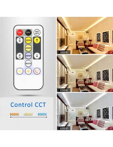 Controlador LED CCT Smart Wi-Fi BLE con Mando a distancia 2.4GHz - 2