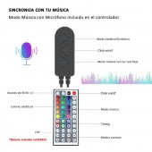 Controlador LED RGB Smart WiFi BLE Mando a distancia - 2