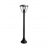 Farola 1 metro Exterior E27 Aluminio - 5