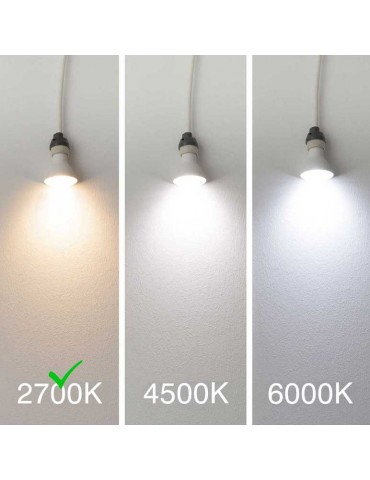 Bombilla LED GU10 7W DIMMABLE 230V 2700K