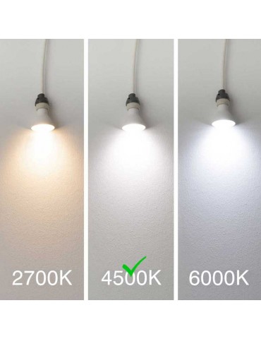 Bombilla LED GU10 7W DIMMABLE 230V 4500K