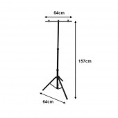 Tripode soporte Focos Led Ajustable - 4