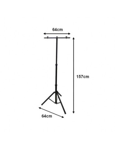 Tripode soporte Focos Led Ajustable - 4