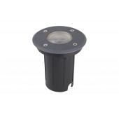 Foco Proyector de suelo Circular Gil 120 empotrar gris antracita