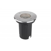 Foco Proyector de suelo Circular Gil 120 empotrar inox