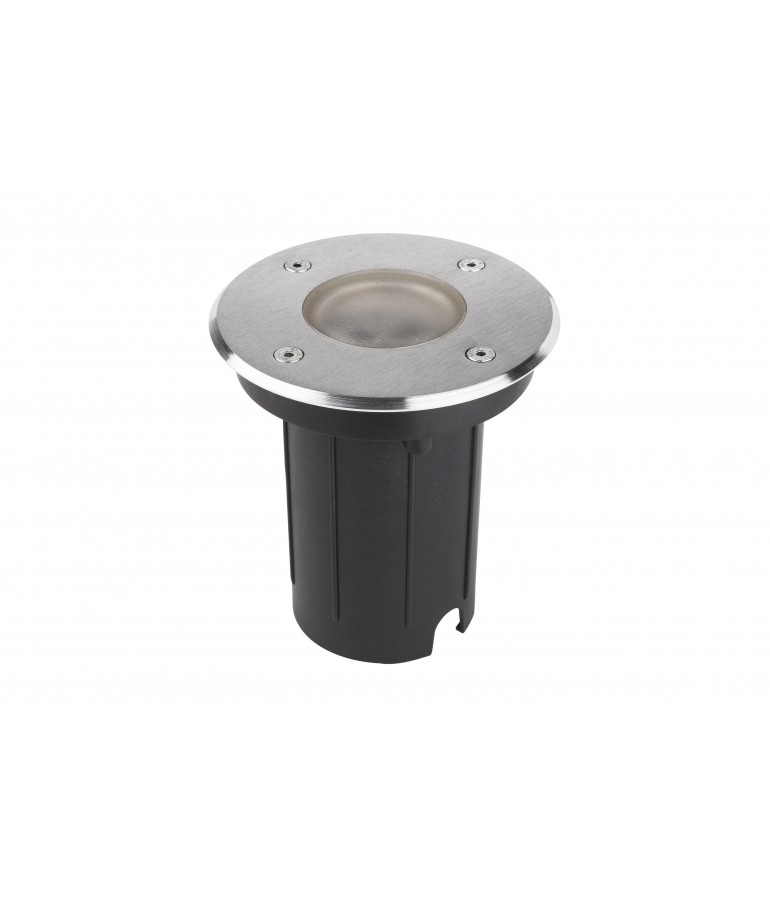 Foco Proyector de suelo Circular Gil 120 empotrar inox