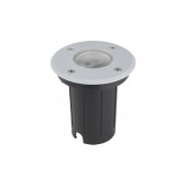 Foco Proyector de suelo Circular Gil 120 empotrar gris claro