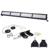 Campana Lineal Led Industrial 200W kit montaje - 1