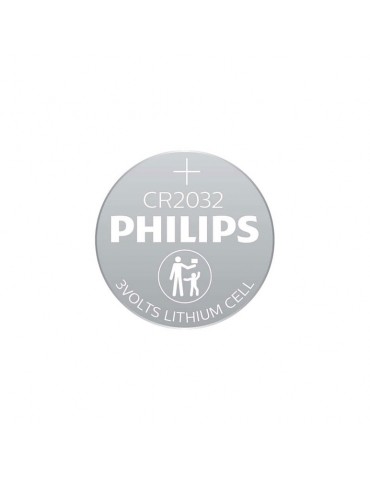 Pila PHILIPS CR2032 de litio, Blíster de 5 Ud. - 2