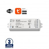 Controlador Smart SPI RGBW LED Wifi RF 5-24VDC