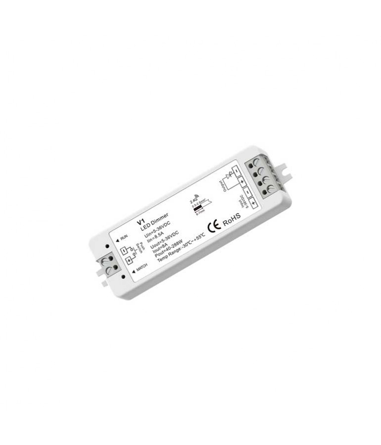 Controlador Led RF Tiras Led Monocolor 5-36V - 1