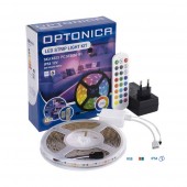 Kit Tira Led RGB 12VDC IP54 60LEDS/m Mando RC - 1