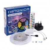 Kit Tira Led RGB 12VDC IP20 30LEDS/m Mando RC - 1