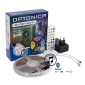 Kit Tira Led RGB Exterior Music Bluetooth 12VDC IP54 60LEDS/m - 1