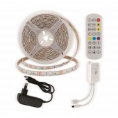 Kit Tira Led RGB Music Bluetooth 12VDC IP20 60LEDS/m - 2