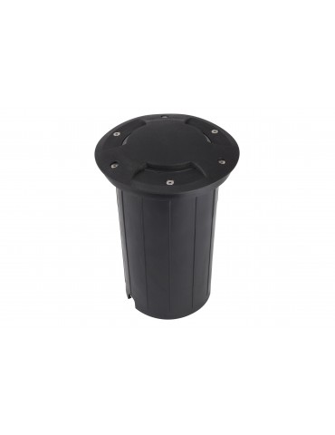 Foco Proyector E27 de suelo Circular Gil 190 con Tapa empotrar