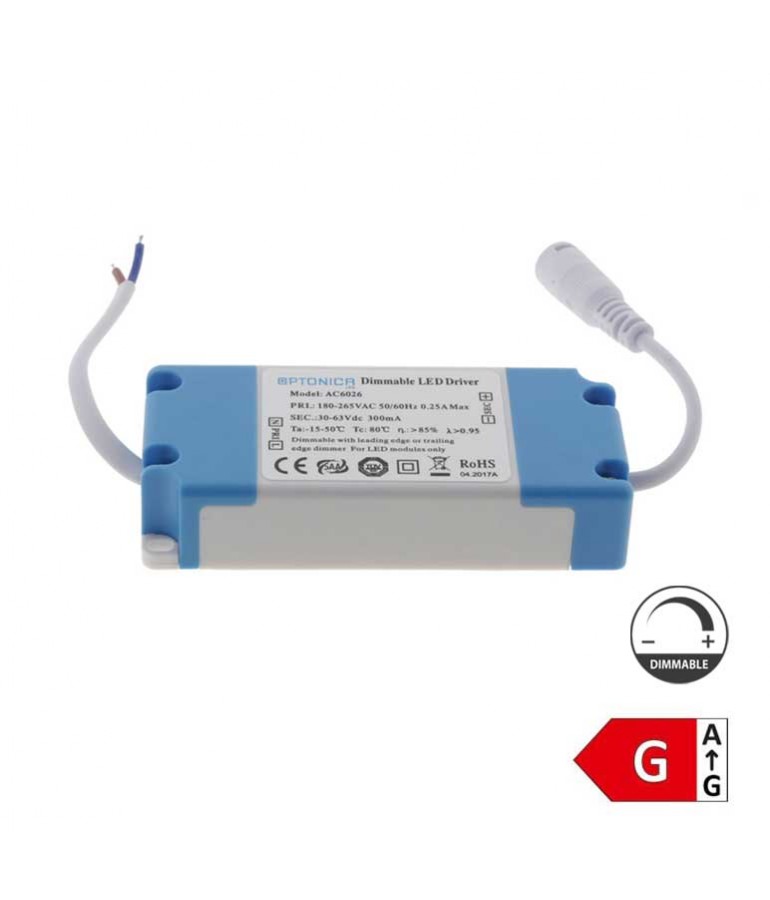 Driver Led Regulable Downlight Max 18W 230v - 1