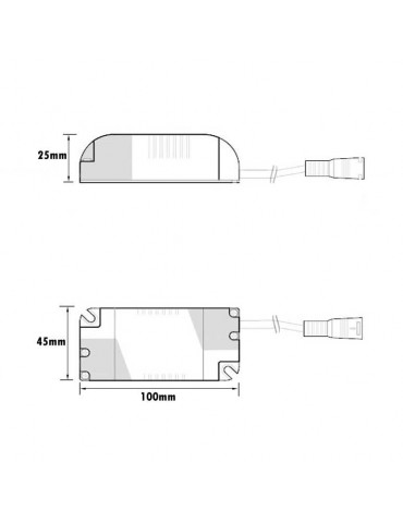 Driver Led Regulable Downlight Max 18W 230v - 3