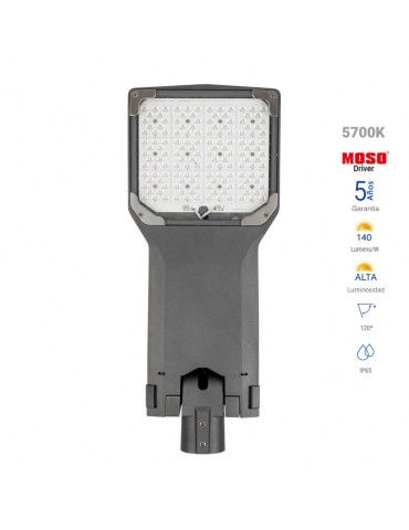 Farola Vial LED 75W MOSO driver Regulable Fotocélula IP66 - 3