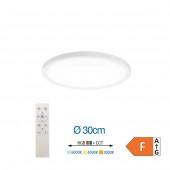 Aplique Led Redondo 18W Blanco RGB CCT Mando - 1