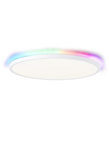 Aplique Led Redondo 18W Blanco RGB CCT Mando - 9