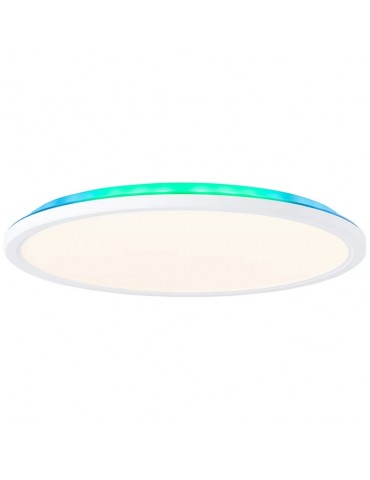 Aplique Led Redondo 18W Blanco RGB CCT Mando - 11