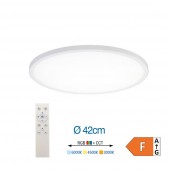 Aplique Led Redondo 24W Blanco RGB CCT Mando - 1