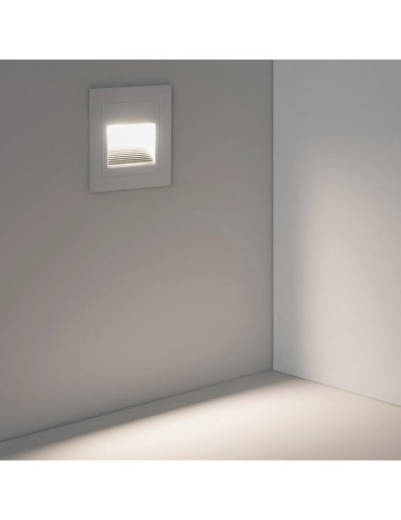 Aplique LED Escalera empotrar Blanco 3W - 9